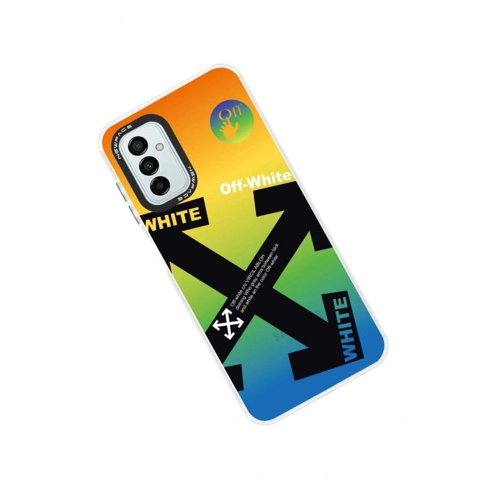 Samsung Galaxy M13 Kılıf Estoril Desenli Kapak - Estoril - 5