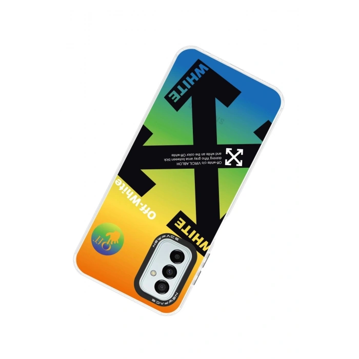 Samsung Galaxy M13 Kılıf Estoril Desenli Kapak - Estoril - 5