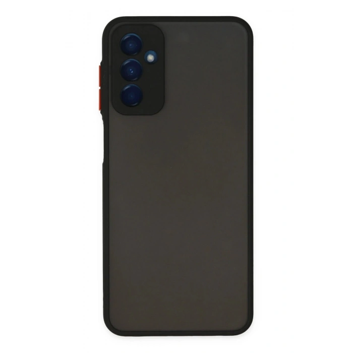 Samsung Galaxy M13 Kılıf Montreal Silikon Kapak - Siyah