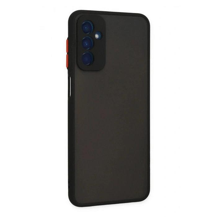 Samsung Galaxy M13 Kılıf Montreal Silikon Kapak - Siyah