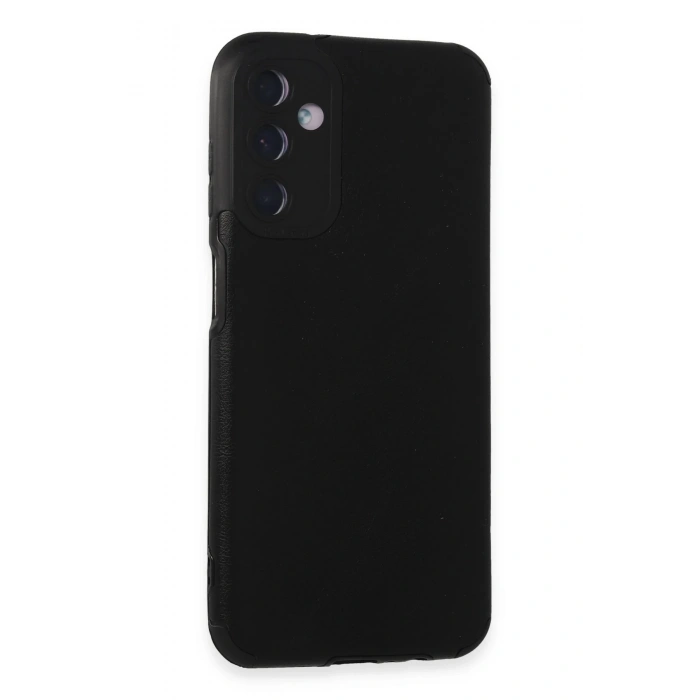 Samsung Galaxy M14 5G Kılıf Loop Deri Silikon - Siyah