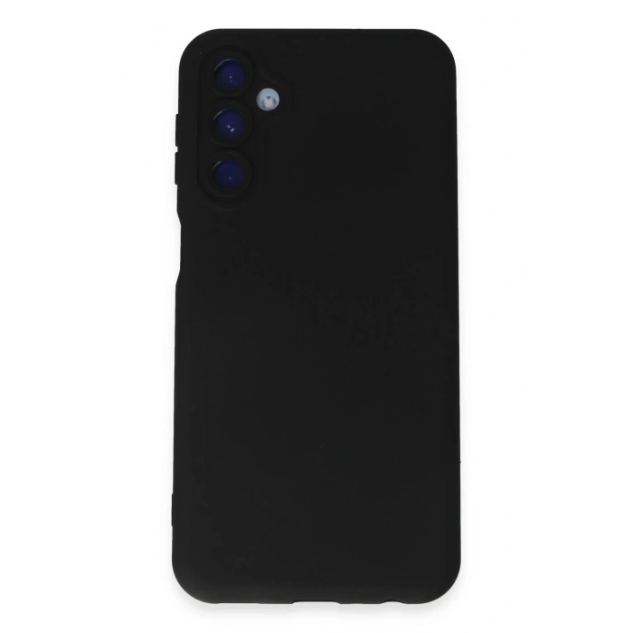 Samsung Galaxy M14 5G Kılıf Nano içi Kadife Silikon - Siyah