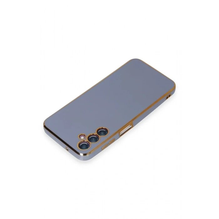 Samsung Galaxy M14 5G Kılıf Volet Silikon - Mavi