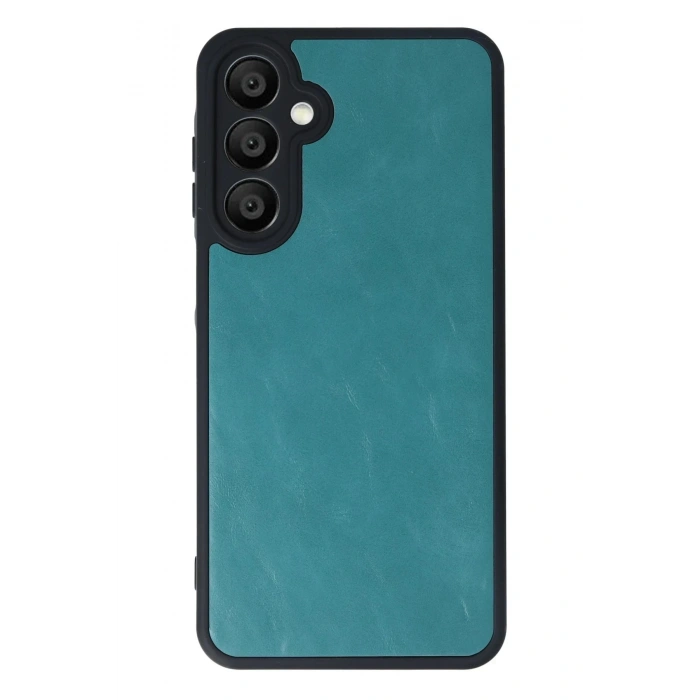 Samsung Galaxy M15 Kılıf Aras Deri Kapak - Açık Yeşil