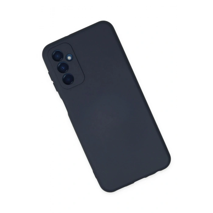 Samsung Galaxy M23 Kılıf Nano içi Kadife Silikon - Lacivert