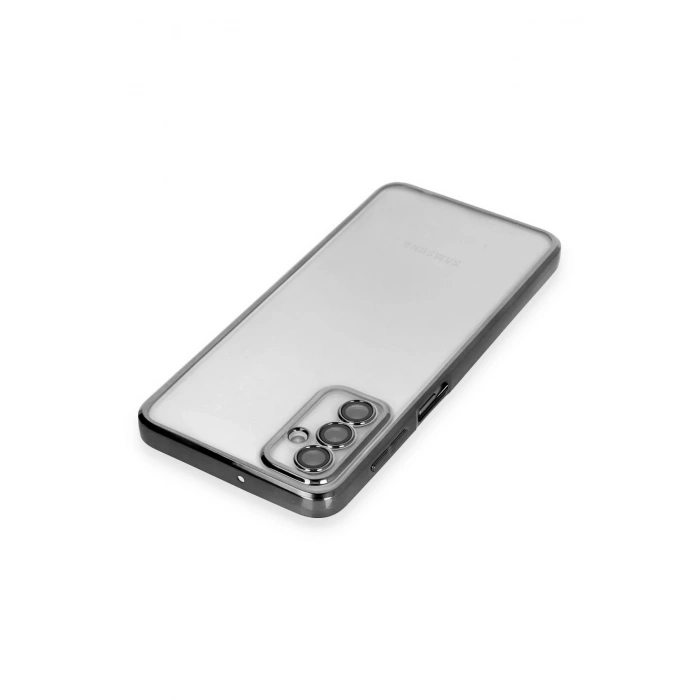 Samsung Galaxy M23 Kılıf Razer Lensli Silikon - Siyah