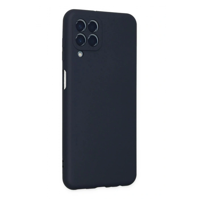 Samsung Galaxy M33 Kılıf Nano içi Kadife Silikon - Lacivert