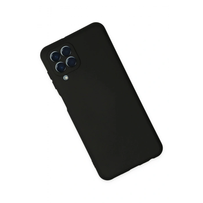 Samsung Galaxy M33 Kılıf Nano içi Kadife Silikon - Siyah