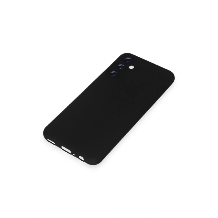 Samsung Galaxy M34 5G Kılıf Nano içi Kadife Silikon - Siyah