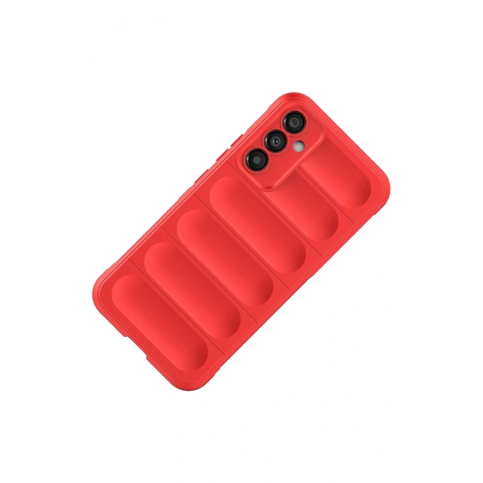 Samsung Galaxy M34 5G Kılıf Optimum Silikon - Kırmızı