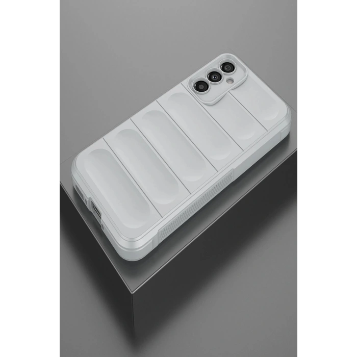 Samsung Galaxy M34 5G Kılıf Optimum Silikon - Krem