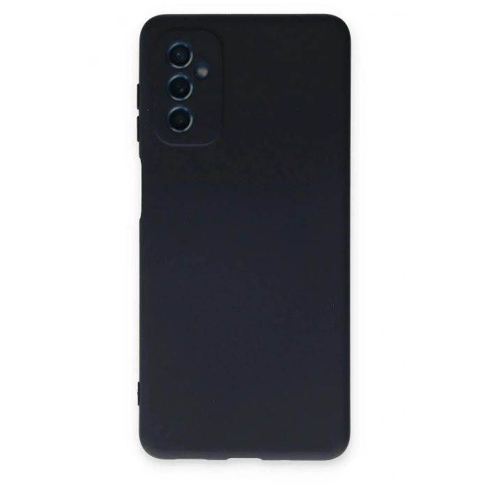 Samsung Galaxy M52 5G Kılıf Nano içi Kadife Silikon - Lacivert