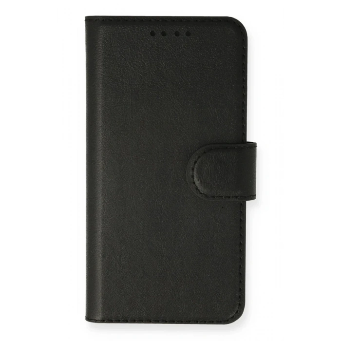 Samsung Galaxy M52 5G Kılıf Trend S Plus Kapaklı Kılıf - Siyah