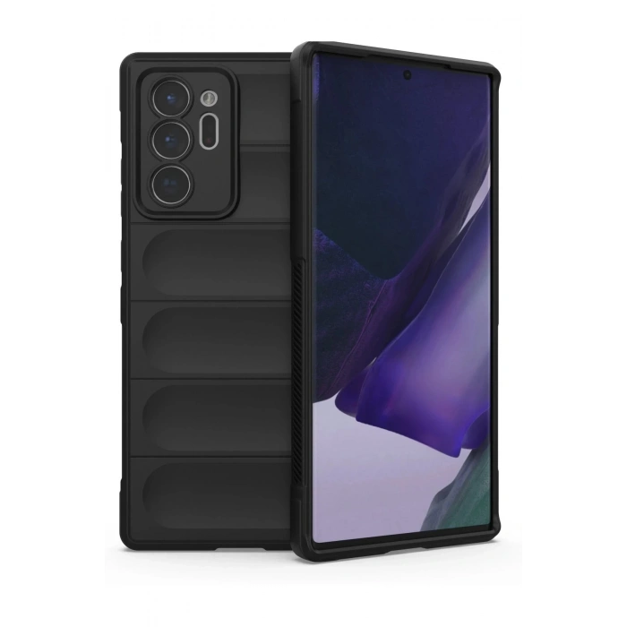 Samsung Galaxy Note 20 Ultra Kılıf Optimum Silikon - Siyah