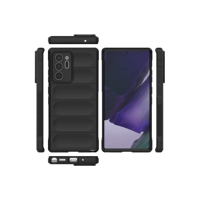 Samsung Galaxy Note 20 Ultra Kılıf Optimum Silikon - Siyah