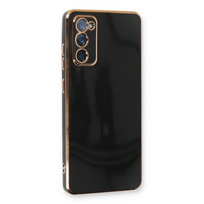 Samsung Galaxy S20 FE Kılıf Volet Silikon - Siyah