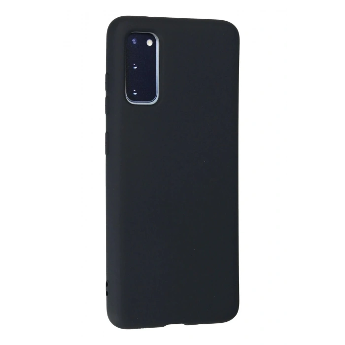 Samsung Galaxy S20 Kılıf Nano içi Kadife Silikon - Lacivert