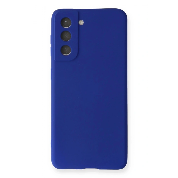 Samsung Galaxy S21 FE Kılıf First Silikon - Lacivert