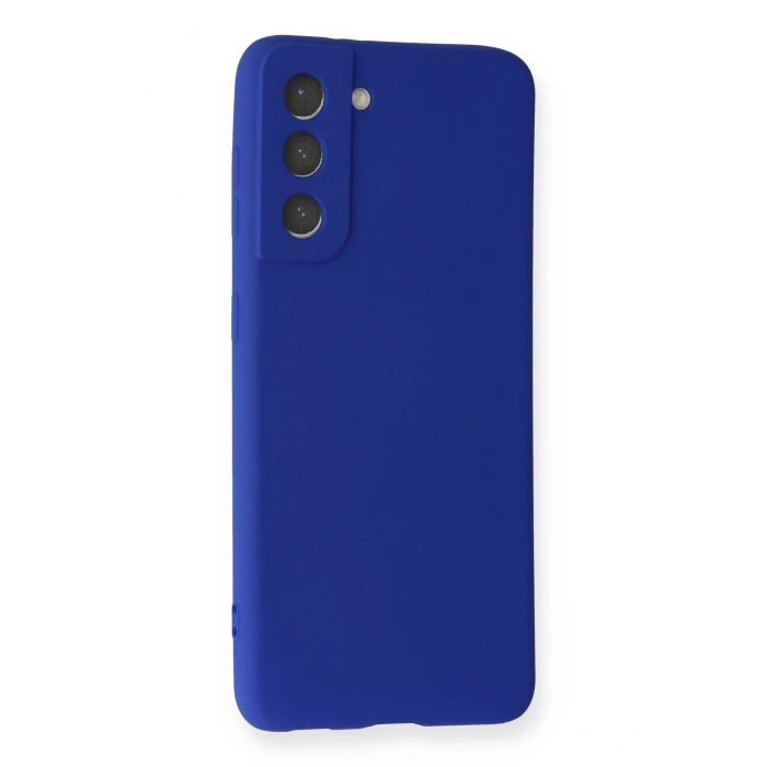 Samsung Galaxy S21 FE Kılıf First Silikon - Lacivert