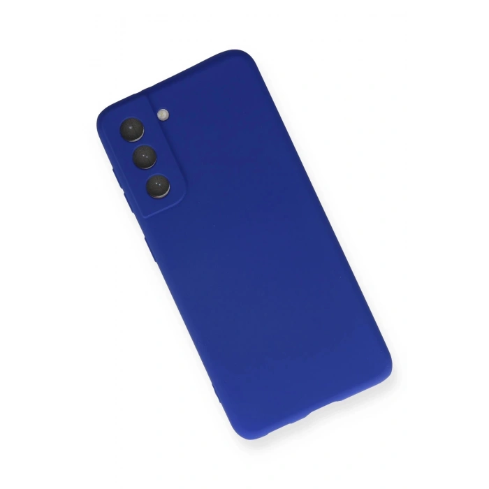 Samsung Galaxy S21 FE Kılıf First Silikon - Lacivert