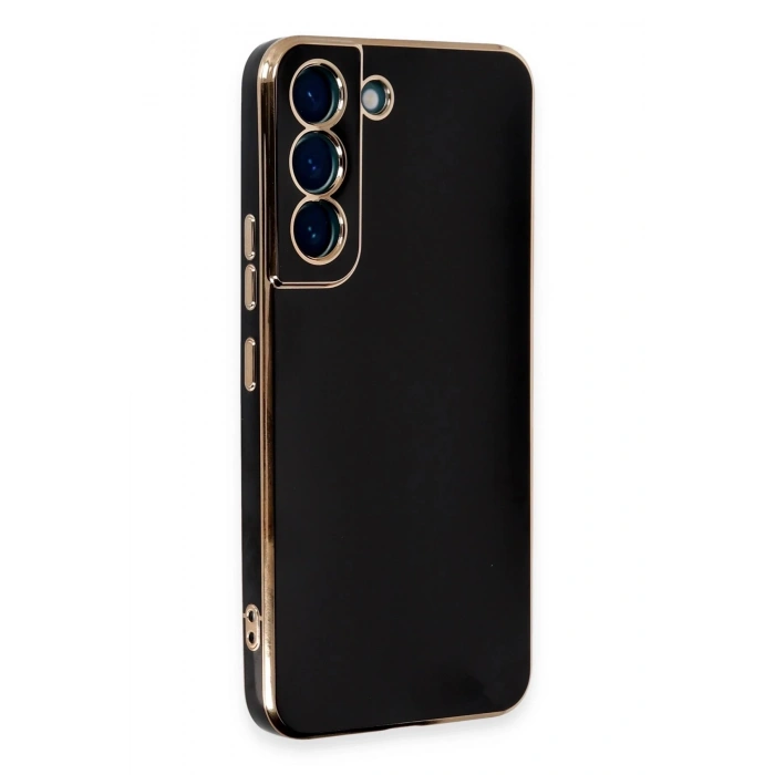 Samsung Galaxy S21 Kılıf Volet Silikon - Siyah