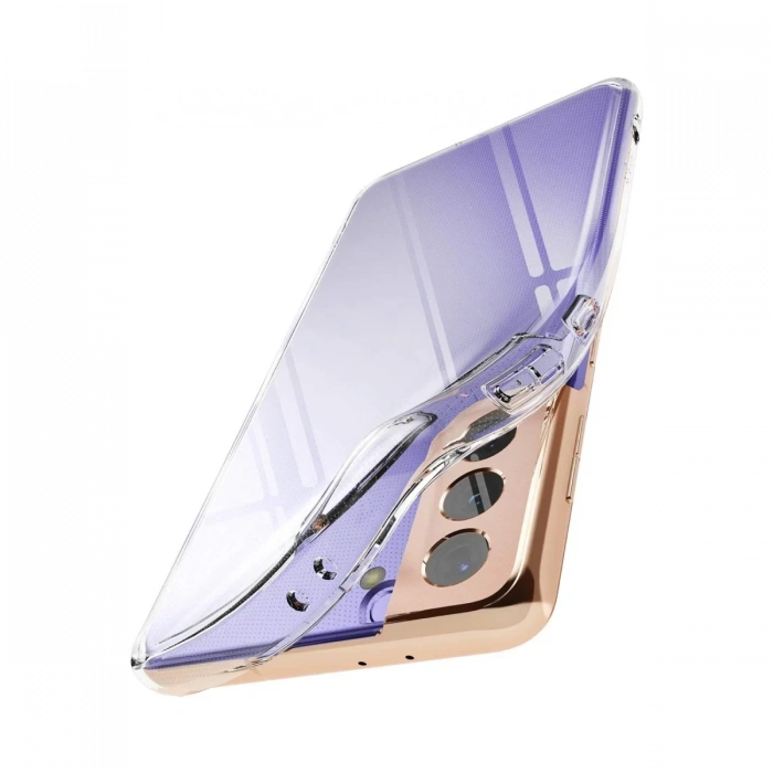 Samsung Galaxy S21 Plus Kılıf Lüx Şeffaf Silikon