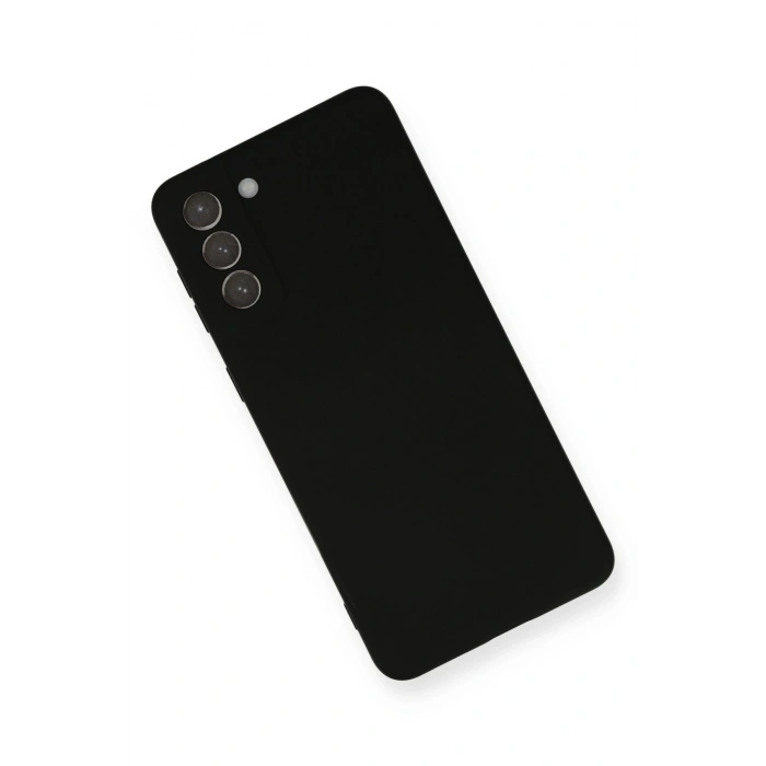 Samsung Galaxy S21 Plus Kılıf Nano içi Kadife Silikon - Siyah