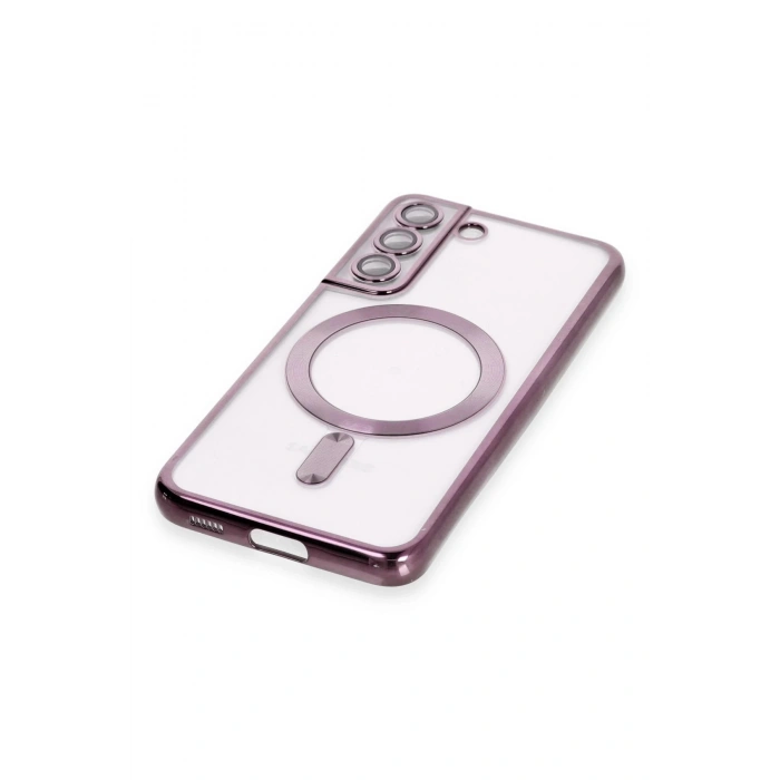 Samsung Galaxy S22 Kılıf Kross Magneticsafe Kapak - Mor