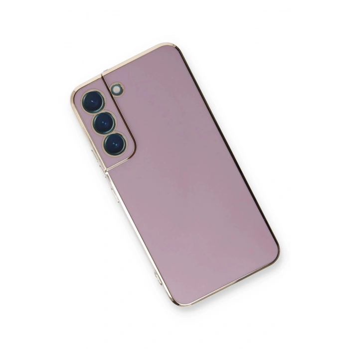 Samsung Galaxy S22 Plus Kılıf Volet Silikon - Mor