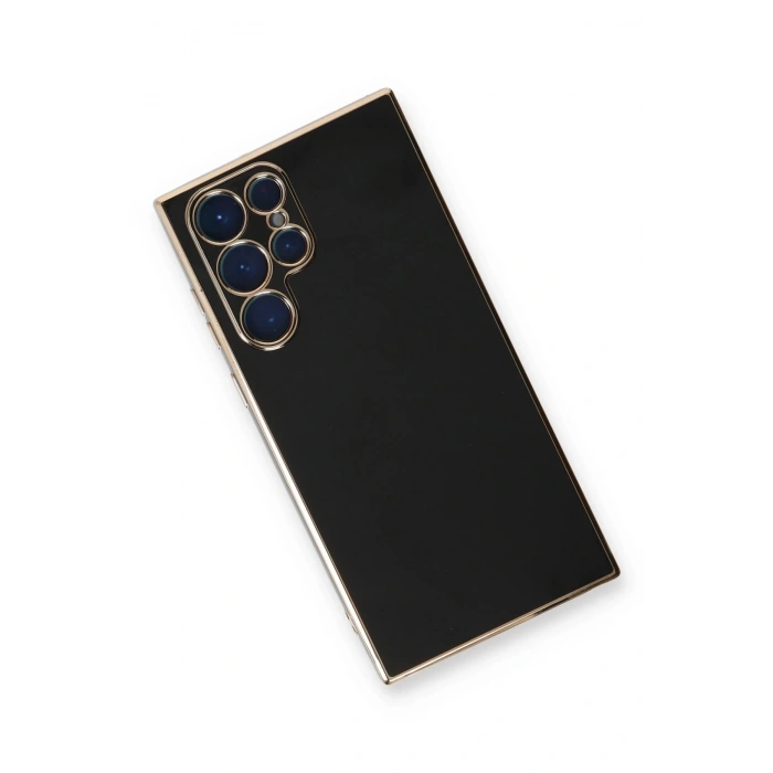 Samsung Galaxy S22 Ultra Kılıf Volet Silikon - Siyah