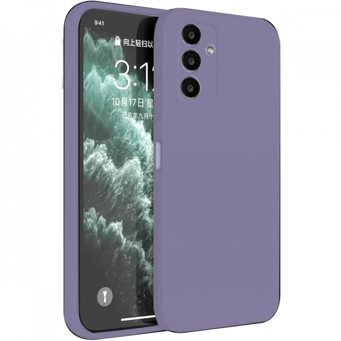 Samsung Galaxy S23 FE Kılıf First Silikon - Lila