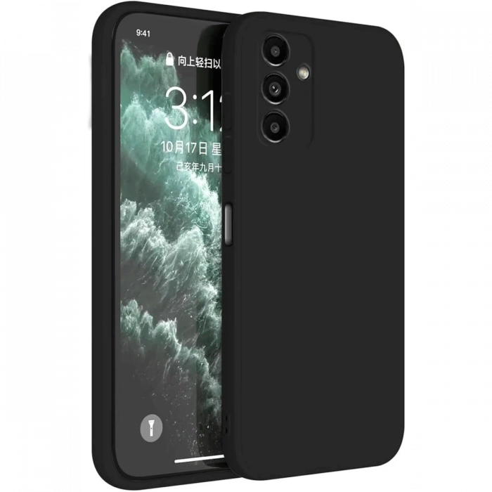 Samsung Galaxy S23 FE Kılıf First Silikon - Siyah