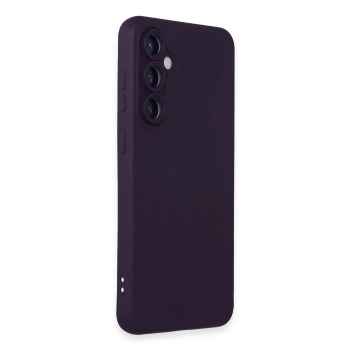 Samsung Galaxy S23 FE Kılıf Nano içi Kadife Silikon - Mor