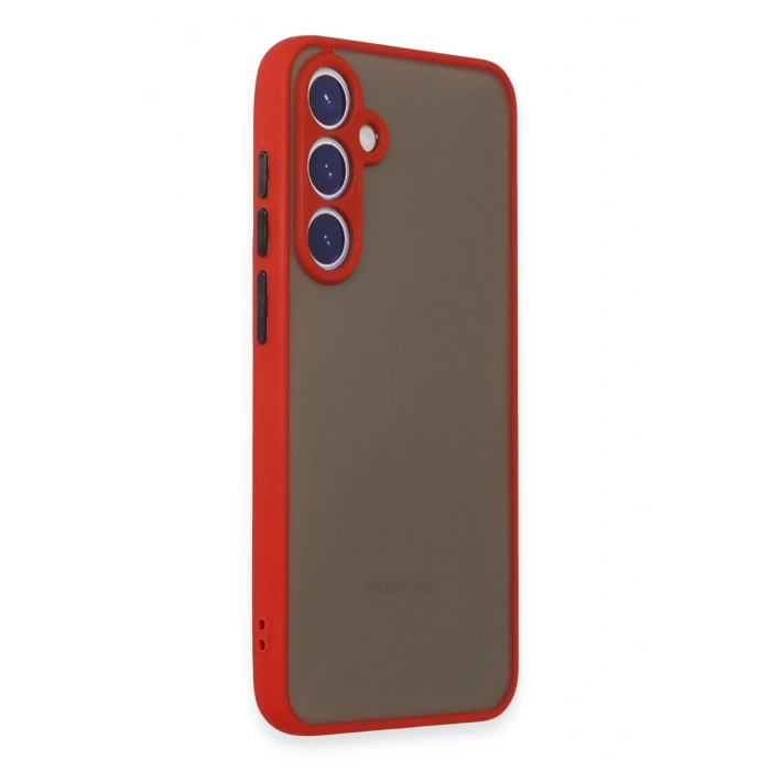 Samsung Galaxy S23 Kılıf Montreal Silikon Kapak - Kırmızı