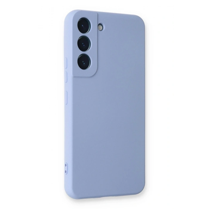 Samsung Galaxy S23 Kılıf Nano içi Kadife Silikon - Lila