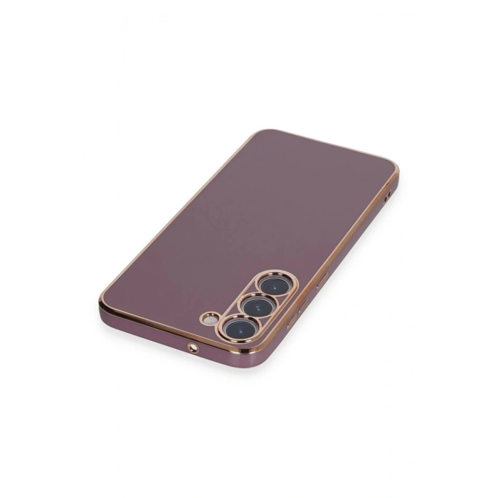 Samsung Galaxy S23 Kılıf Volet Silikon - Mor