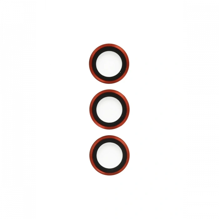 Samsung Galaxy S23 Metal Kamera Lens - Kırmızı