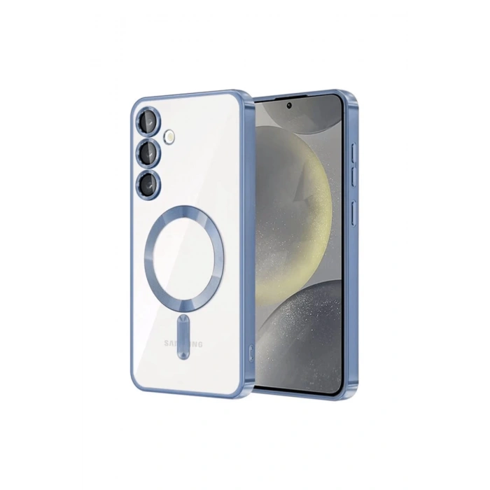 Samsung Galaxy S23 Plus Kılıf Kross Magneticsafe Kapak - Sierra Blue