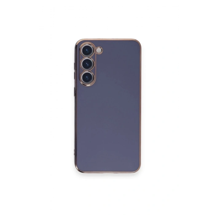 Samsung Galaxy S23 Plus Kılıf Volet Silikon - Mavi