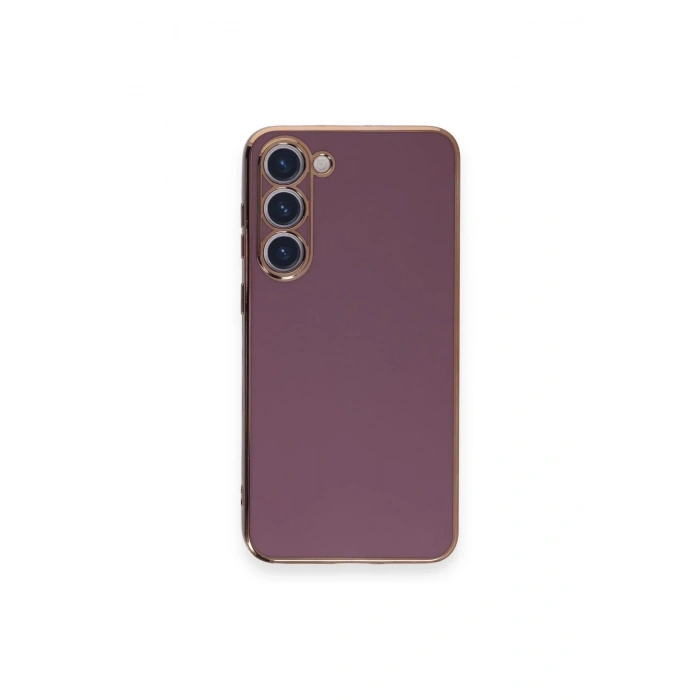 Samsung Galaxy S23 Plus Kılıf Volet Silikon - Mor