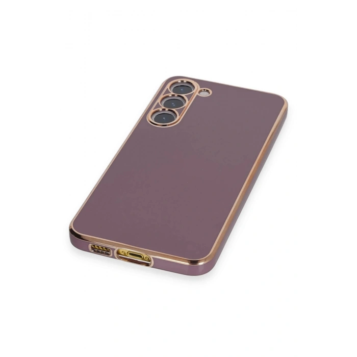 Samsung Galaxy S23 Plus Kılıf Volet Silikon - Mor