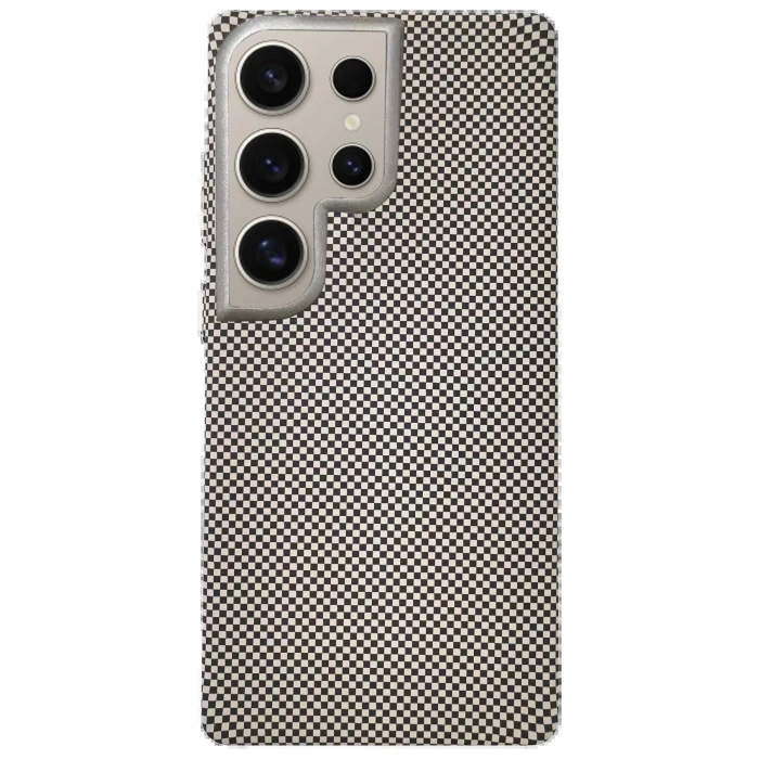 Samsung Galaxy S23 Ultra Besa Magsafe Kapak - Titan Gri