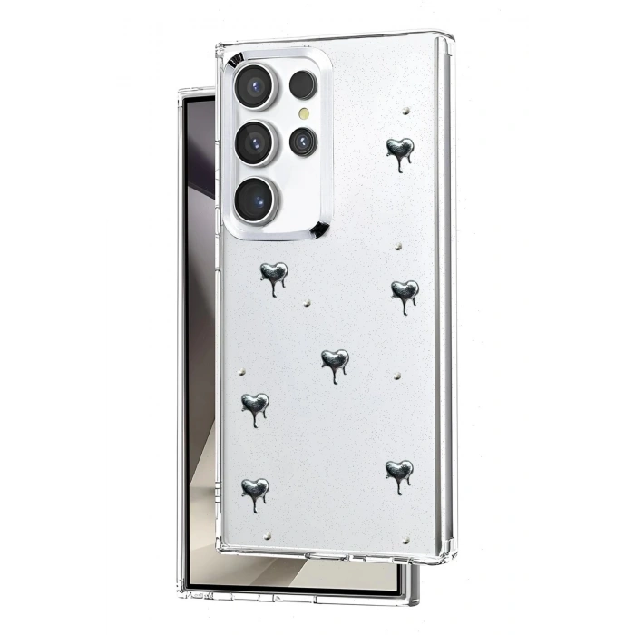 Samsung Galaxy S23 Ultra Fiyonk Desenli Kapak - Desen 9