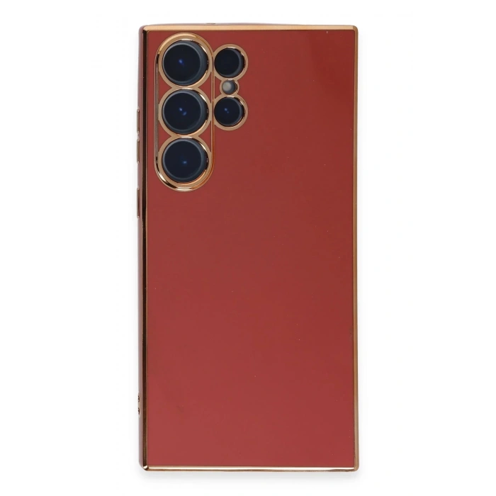 Samsung Galaxy S23 Ultra Kılıf Volet Silikon - Kırmızı
