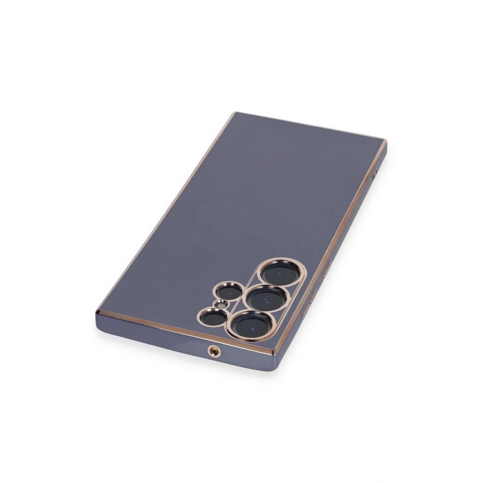 Samsung Galaxy S23 Ultra Kılıf Volet Silikon - Mavi