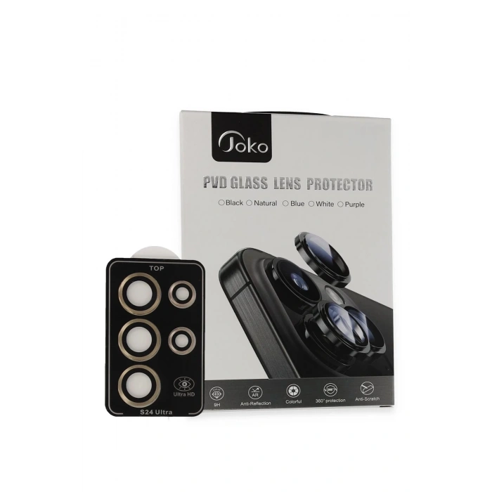 Samsung Galaxy S23 Ultra PVD Metal Kamera Lens - Gold