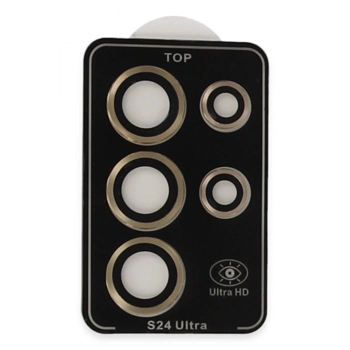 Samsung Galaxy S23 Ultra PVD Metal Kamera Lens - Gold