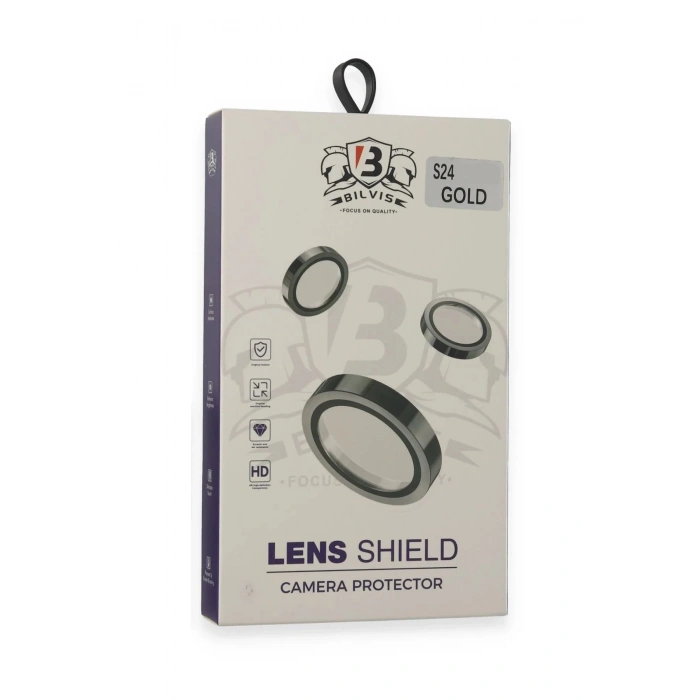 Samsung Galaxy S24 Bilvis Titan Kamera Lens - Gold