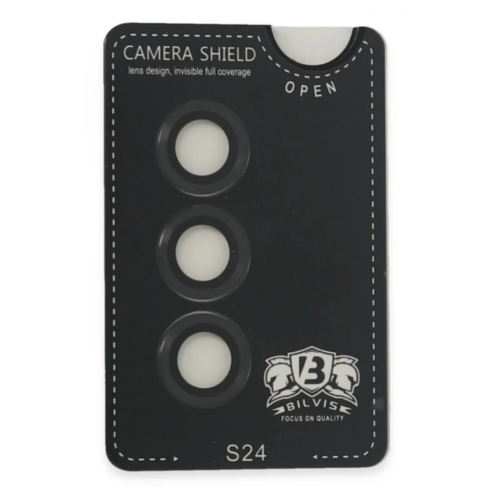 Samsung Galaxy S24 Bilvis Titan Kamera Lens - Siyah