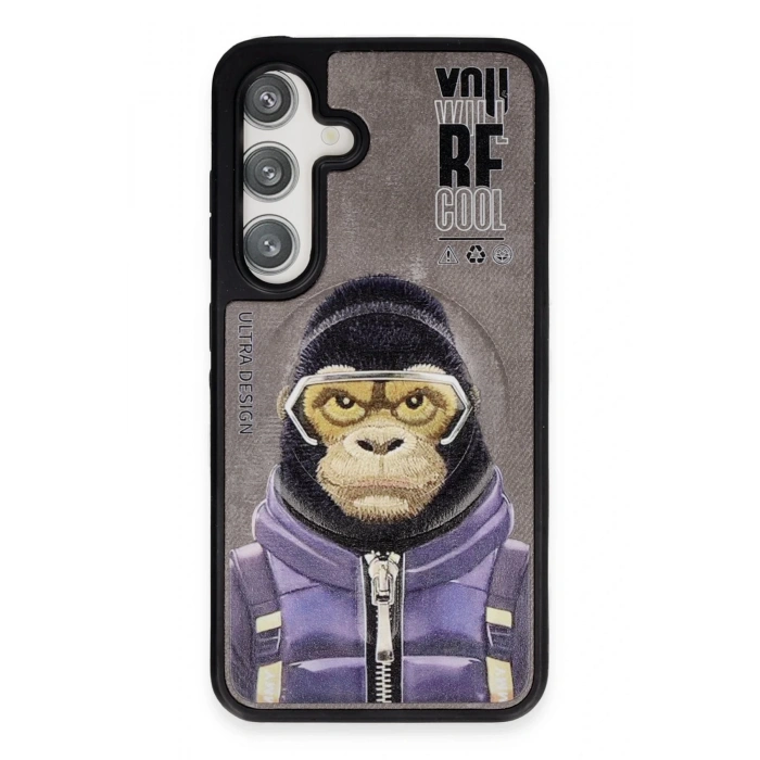 Samsung Galaxy S24 Fun Magsafe Kapak - Natural Grey